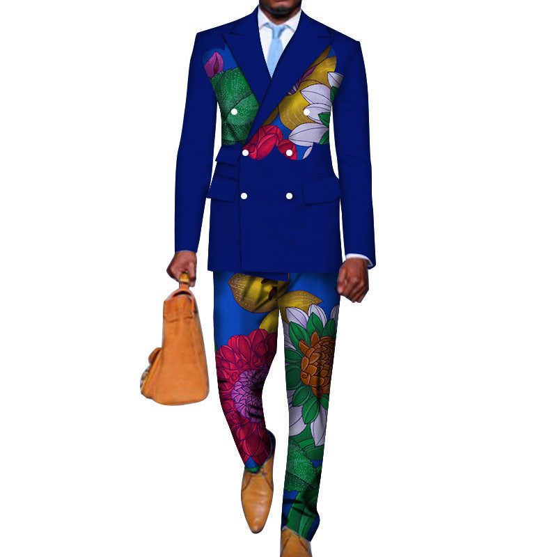 Ensemble de costumes nationaux africains pour hommes