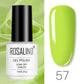 Set de Vernis Gel ROSALIND – Manucure Semi-Permanente, Top Coat UV LED