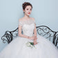 Robe de mariée Qidi robe de mariée à épaules dénudées