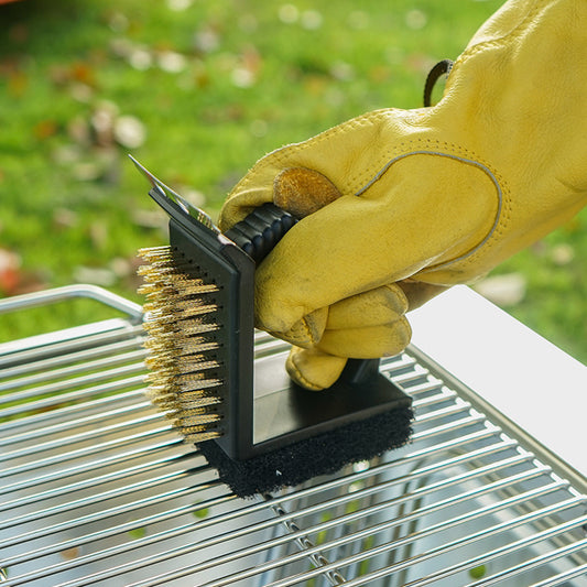 Brosses en acier pour barbecue et grilles