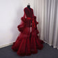 robe soirée en fourrure, transparente, sexy, pour femmes matures, chemises de nuit, longues robes de mariée