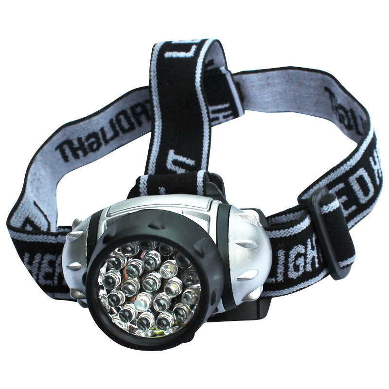 Equipement de camping, lampe de tête éblouissante