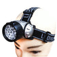 Equipement de camping, lampe de tête éblouissante