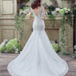 Robe de mariée sirène sexy en dentelle