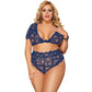 Ensemble de sous vêtements en dentelle pur femme