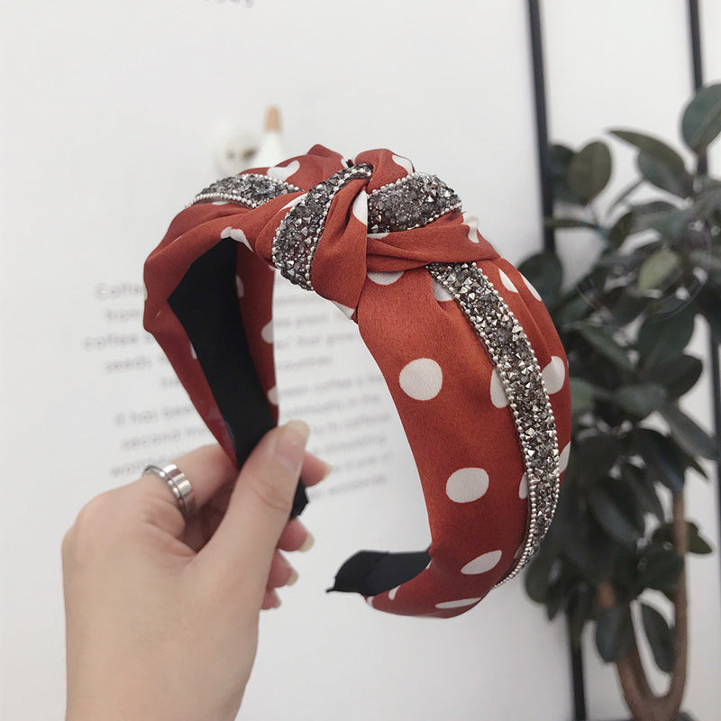 Bandeau de cheveux à motif léopard