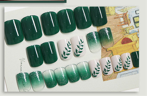 Autocollants manucure, faux ongles