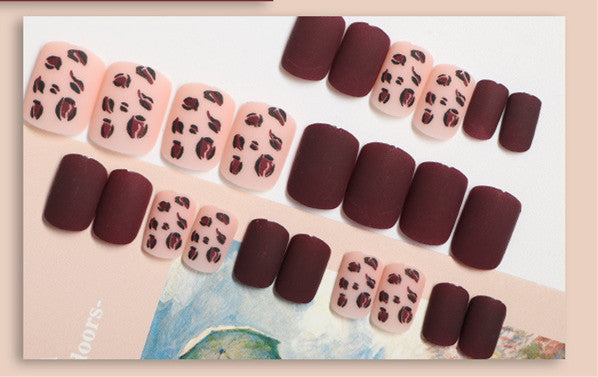 Autocollants manucure, faux ongles