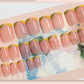 Autocollants manucure, faux ongles