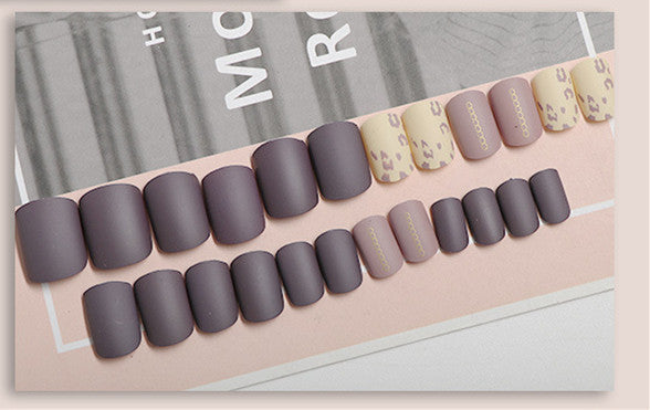 Autocollants manucure, faux ongles