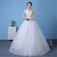 Robe de mariée Manches de mariée Robe de mariée était mince et mince