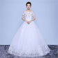 Robe de mariée Manches de mariée Robe de mariée était mince et mince