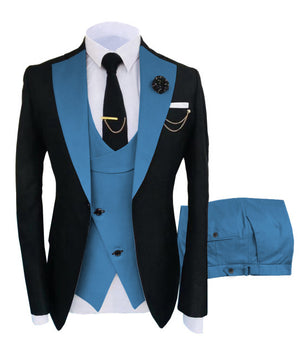Nouvelles pièces de costume d'arrivée Smokings de mariage coupe ajustée One