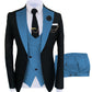 Nouvelles pièces de costume d'arrivée Smokings de mariage coupe ajustée One