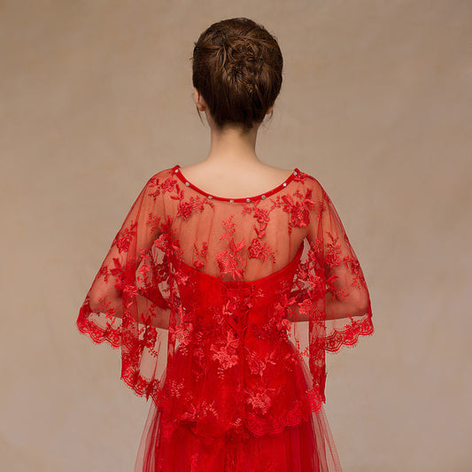 Accessoires de robe de mariée Châle de robe de mariée