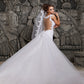 Robe de mariée sirène en dentelle