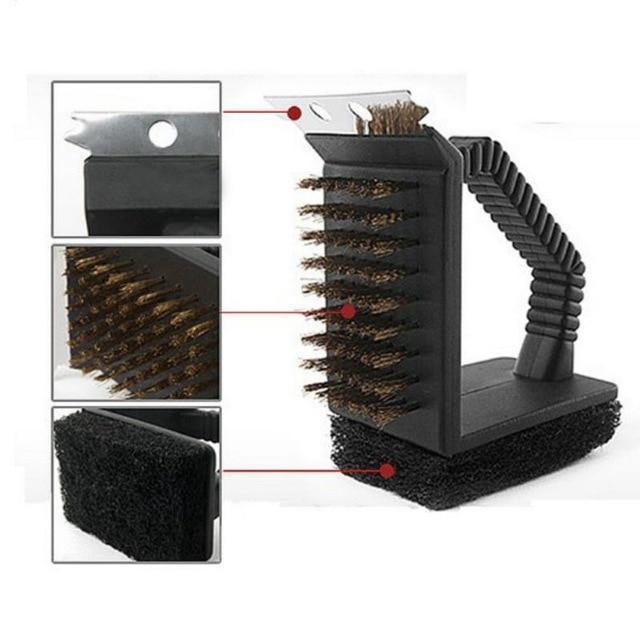 Brosses en acier pour barbecue et grilles