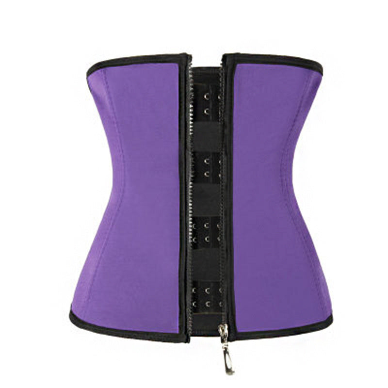 Gaine raffermissante à fermeture à glissière avec ceinture réglable