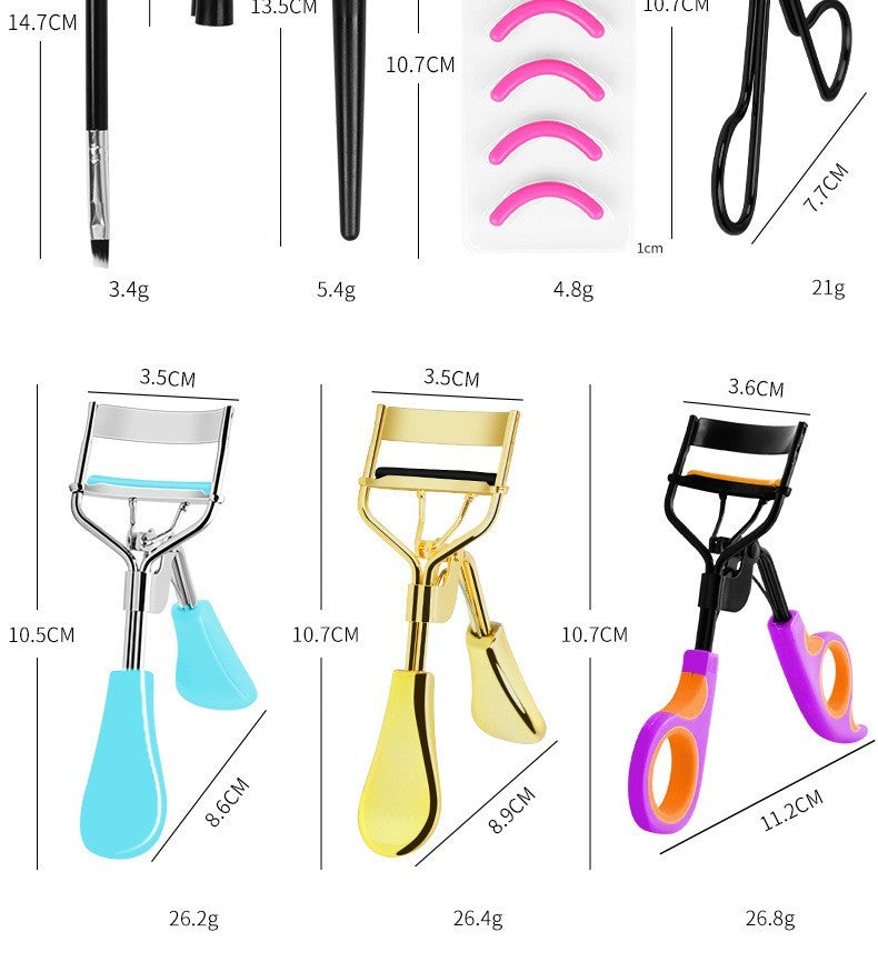 Recourbe-cils semi-arc en acier