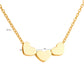 Collier en acier inoxydable avec pendentif en forme de cœur