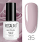 Set de Vernis Gel ROSALIND – Manucure Semi-Permanente, Top Coat UV LED