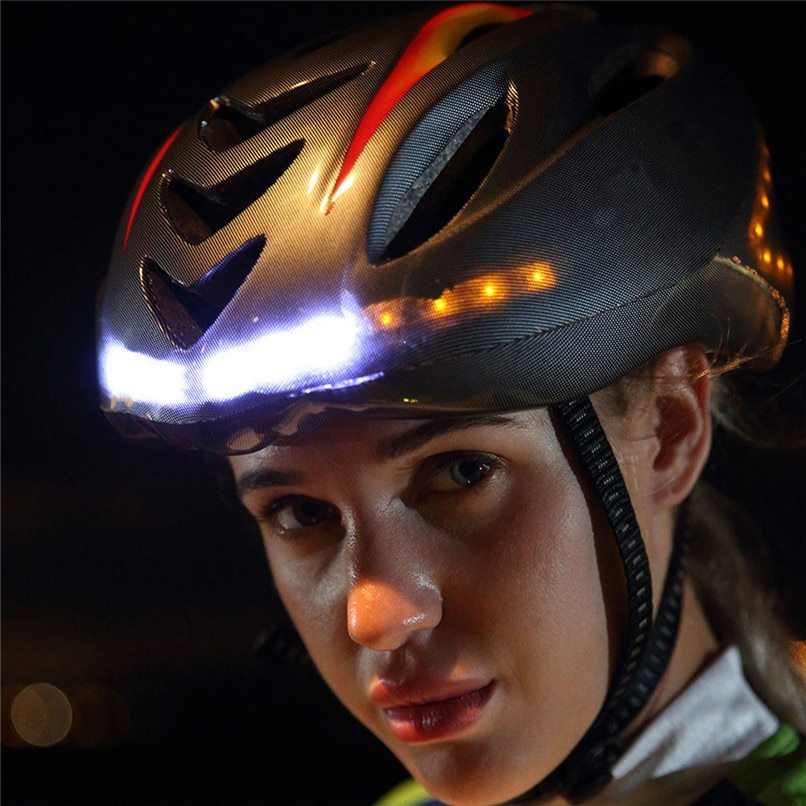 Casque led équipement de vélo