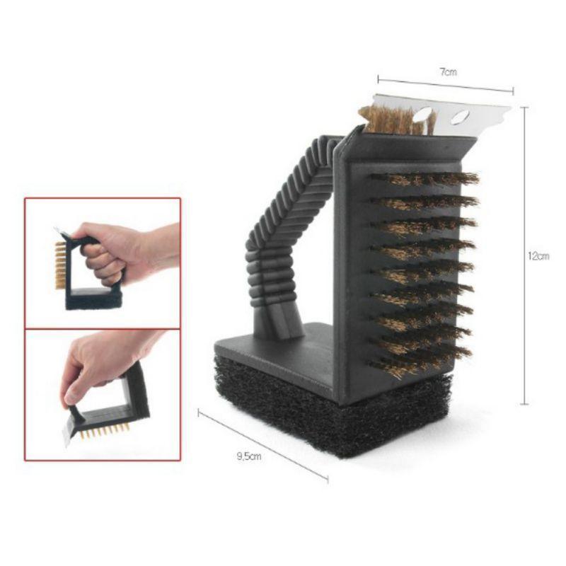 Brosses en acier pour barbecue et grilles