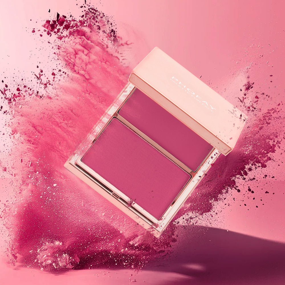 Duo de blush crème et poudre