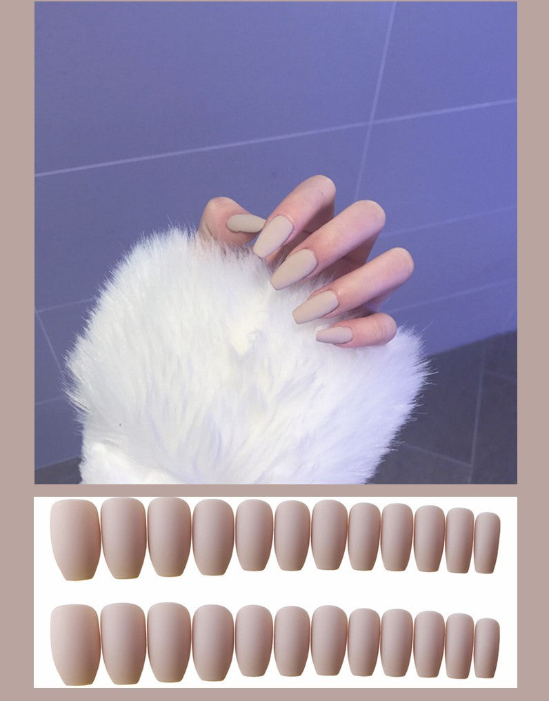 Faux ongles ballet Givré