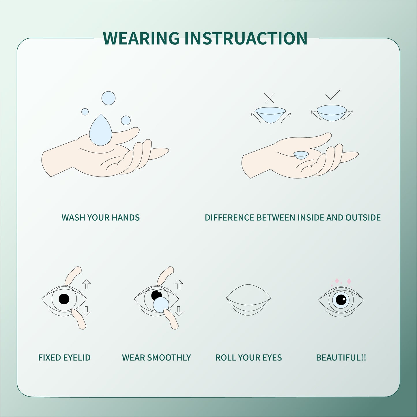 Paire de Lentilles de Contact FDA