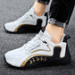 Baskets homme à lacets basses respirantes pour sport