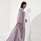 Robe soirée ample turque en polyester pour femme