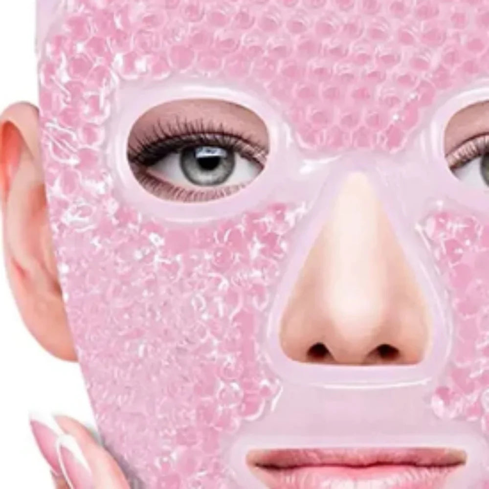 Masque facial cryothérapie – Réutilisable, apaisant, effet rafraîchissant.