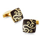 French Shirt Cufflinks Copper Material Gold