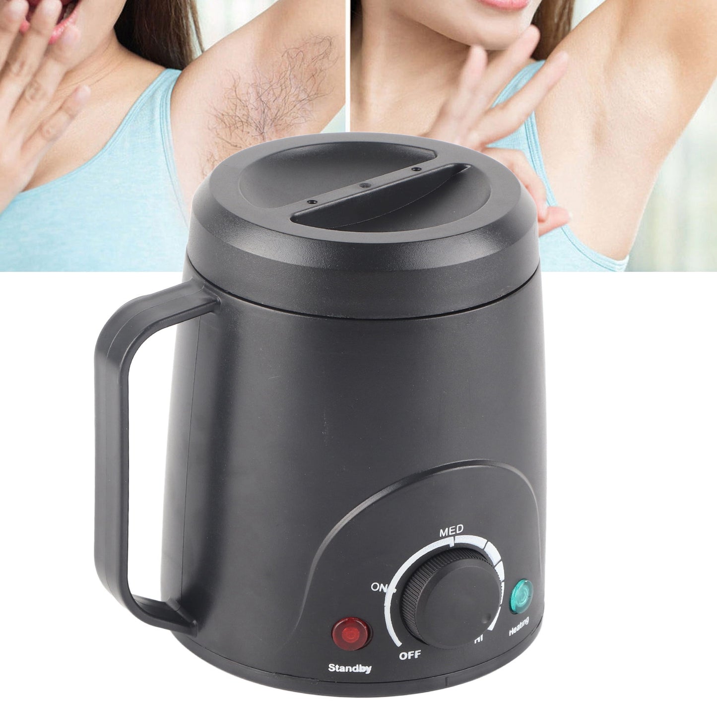 Chauffe-Cire Électrique – Température Réglable & Chauffage Rapide