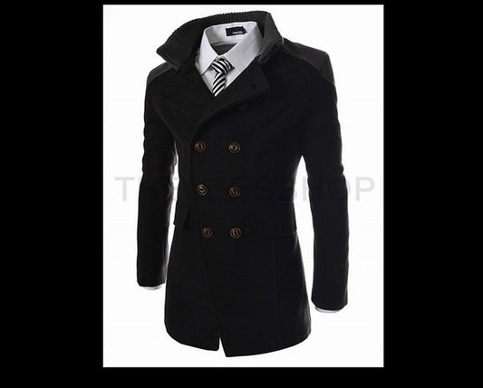 Manteau chaud double face