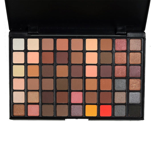 Palette de maquillage professionnelle portable de 54 couleurs