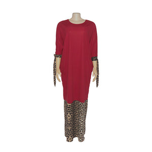 Leopard Print Robe