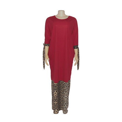 Leopard Print Robe