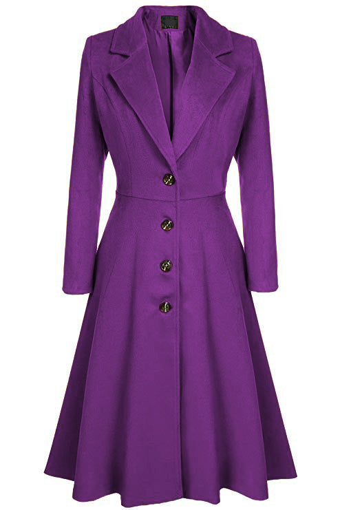 Trench-coat long pour femme