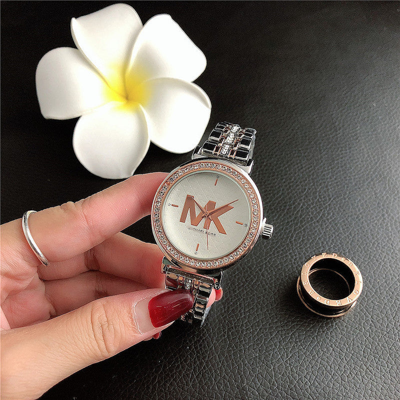 Bracelet diamant, montre dames étudiant montre INS style version coréenne
