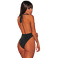 Maillot de bain décolleté une pièce sexy à bretelles pour femme,