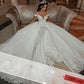 Robe de mariée amovible en dentelle