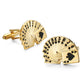 French Shirt Cufflinks Copper Material Gold