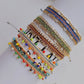 Bracelet réglable Thai Curry Boho Woven