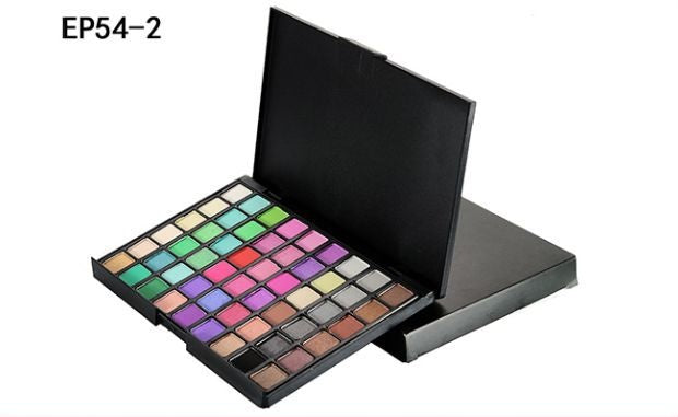 Palette de maquillage professionnelle portable de 54 couleurs