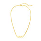 Collier en acier inoxydable avec pendentif en forme de cœur