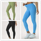 Legging de sport moulé taille haute et élastique pour femme