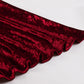 Tonval-robe en velours Vintage, montant en contraste, maille transparente, bordeaux, robe femme en velours, soirée de soirée élégante, automne hiver