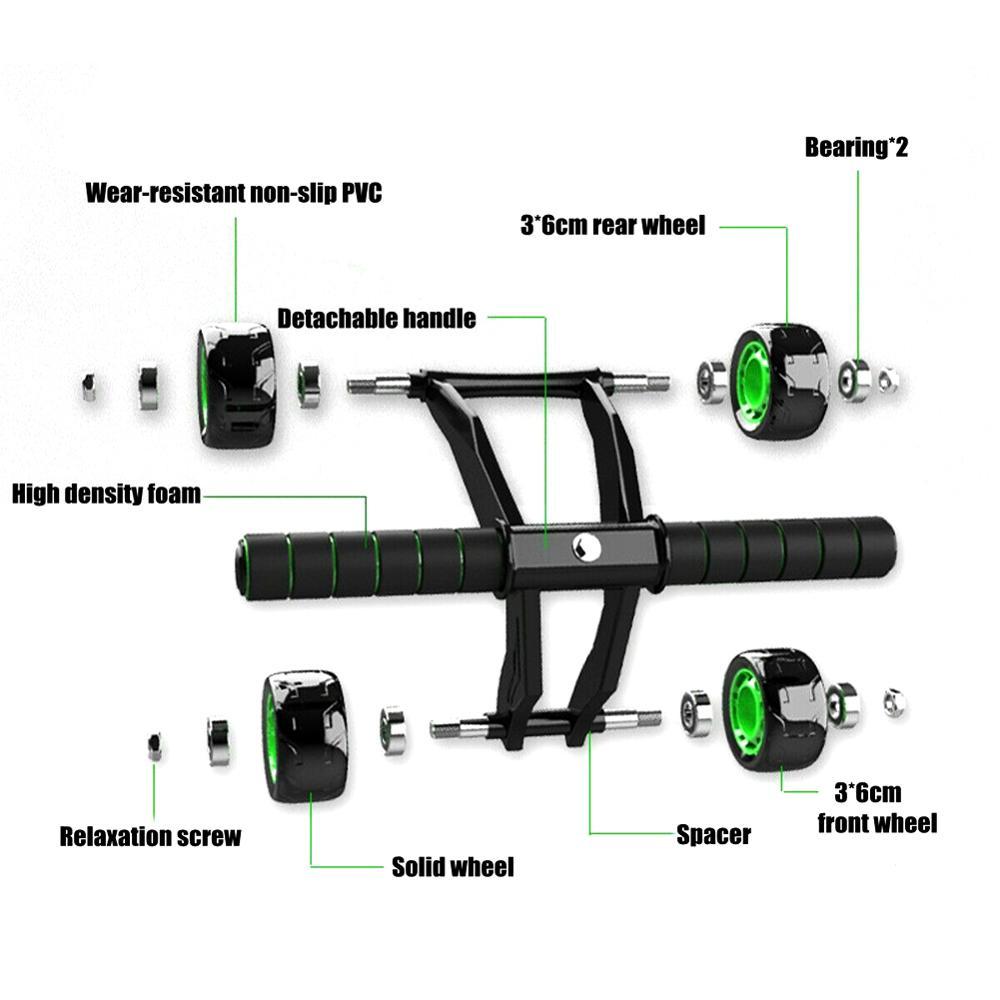 Rouleau de remise en forme, appareil pour musculation abdominale